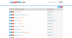 Desktop Screenshot of mymp3file.net